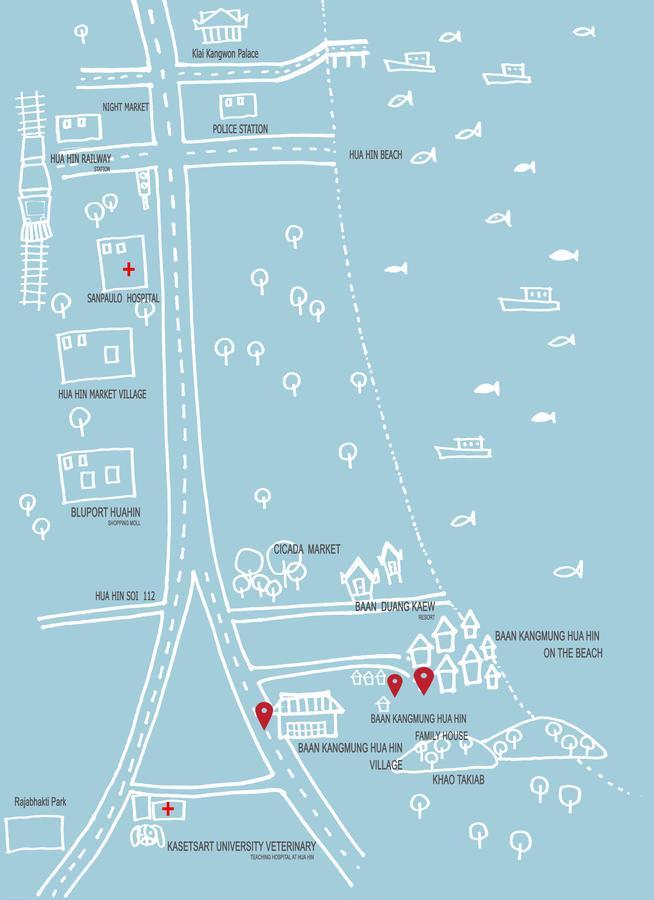 Baan Kangmung Hua Hin On The Beach Ngoại thất bức ảnh
